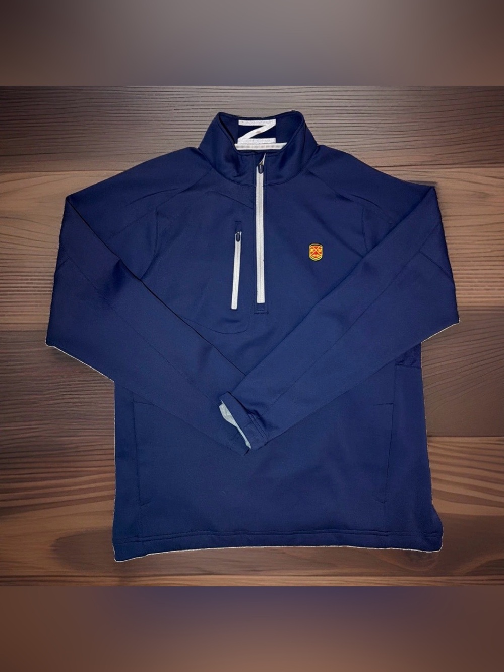 Zero Restriction Tour Series Manhattan Woods Golf Club Men’s Size Large 1/4 Zip